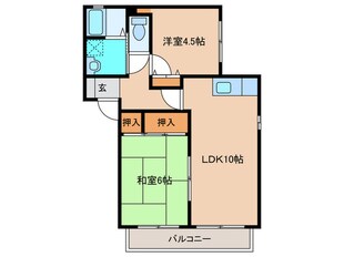 エクセレントＭの物件間取画像